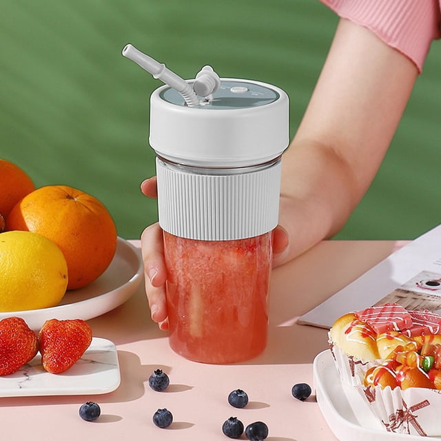 Tranfacy Maison et Cuisine, Bouteille d'Eau, Extracteur de Jus Tonnes et Tonnes de Tasses Gobelet d'Extraction de Jus Portable Multifonction Ménager Extracteur de Jus de Fruits Intelligent