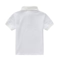 thumbnail image 5 of T-shirts Garçons Été Décontracté Manches Courtes Polo Classique Col Rabattu Blanc 12-13 Ans, 5 of 5