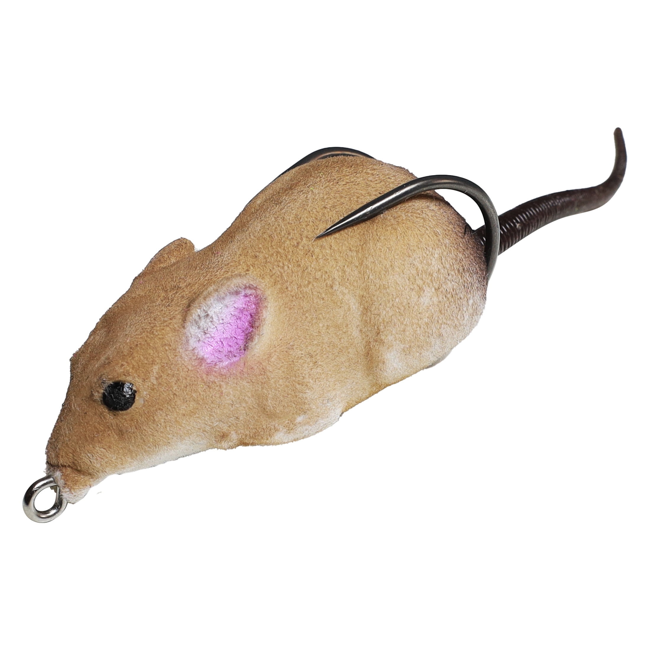 Lunkerhunt Furenzy Mouse - 2 1/2 in - 1/2 oz - Brown - Fishing Lure