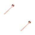 thumbnail image 3 of Ruiboury Exquisite Stainless Steel Mixing Spoon For Tea Essential For Tea Lovers Essential For Tea Drinking Stainless Steel Spoon cat paw rose gold 1 2Set, 3 of 6