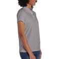 thumbnail image 3 of Hanes Womens Sport Cool DRI Performance Polo, XL, Graphite, 3 of 4