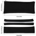 thumbnail image 4 of ORUYROP Office Chair-Arm Cover Stretchable Water Resistant Spandex Stretch Jacquard Computer Chair Slipcover for Desk Chairs L Arm, 4 of 7