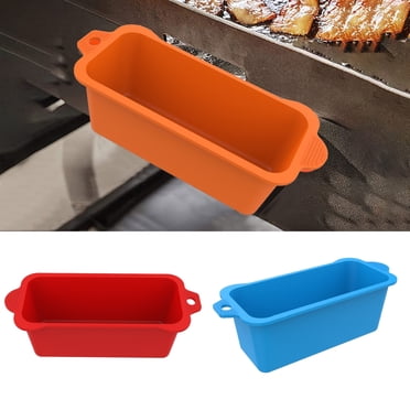 Doublures de Tasse à Graisse en Silicone pour Plaque Blackstone, Tampons de Plateau d'Égouttement Réutilisables, Résistant à la Chaleur, Attrape-Graisse pour Gril, Nettoyage Facile, Va au Lave-Vaisselle, Accessoire Essentiel pour Gril, Remplacement des Poêles en Papier D\'aluminium