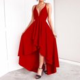 thumbnail image 2 of EQWLJWE Robes d'Été pour Femmes 2023 Robes pour Ados Mode Femmes Été Décontracté Uni Col en V Camis Sans Manches Gilet Robe Longue, 2 of 6