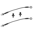 thumbnail image 1 of FESTFENDS 1Set Heavy Duty Black Tailgate Cable Strap with Bolt for Truck Liftgate Support Replacement, 1 of 8