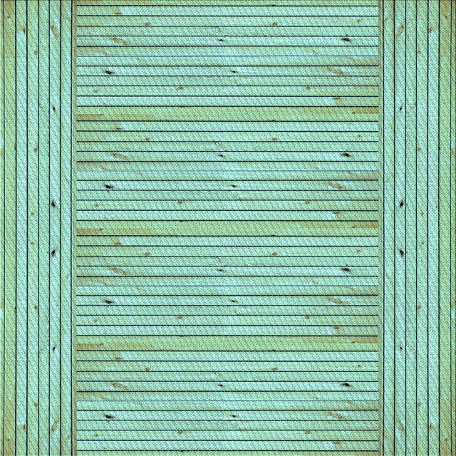 Ahgly Company Machine Washable Indoor Square Transitional Medium Sea Green Area Rugs, 5' Square