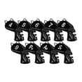 thumbnail image 1 of pitrice Golf Head Covers Mallet Putter Professionals Outdoor Training Equipment 9pcs Iron Black, 1 of 5