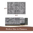 thumbnail image 2 of -Area Rug X Rugs for Living Room- Machine Washable Rug-Soft Living Room Rug-Vintage Non Slip Carpet-Rugs for Bedrooms Dining Room Living Room Office, 2 of 6