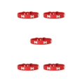 thumbnail image 3 of Maytalsory Comfortable Wear Cat Collar In Multiple Sizes With Stylish PU PU Cat Collar Dogs Collars red 2.0*40cm 5Set, 3 of 6