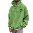 thumbnail image 1 of QIPOPIQ Chandail à Capuchon Graphique en Molleton pour Hommes Liquidation, 1 of 6