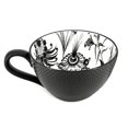 thumbnail image 3 of Ma Maison Black & White Floral Mug, 450ml, 3 of 4