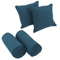 thumbnail image 1 of Blazing Needles Throw Pillows (Set of 4)-Indigo, 1 of 1