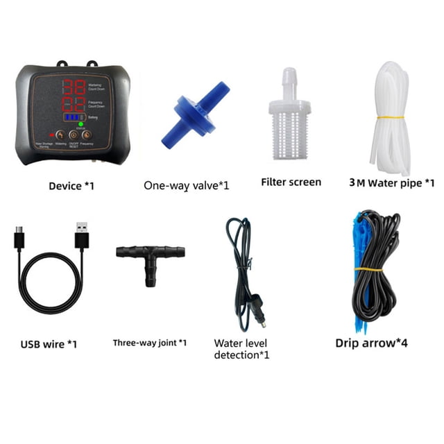 Chmadoxn Smart Automatic Watering System Self-Watering Plant Device Timer Drip Irrigation Kit Lazy Gardener Sprinkler Plastics Waterer