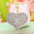 thumbnail image 4 of Suncoda Heart Keychain, Love Keychain Valentine's Day Keychain Backpack Pendant Shoulder Bag Pendant Holiday Gift Suitable for Daily Decoration, 4 of 6
