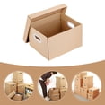 thumbnail image 3 of EeaseCA Boîte de Rangement de Dossiers Support de Rangement de Dossiers Organisateur de Bureau pour Dossiers Boîte à Documents, 3 of 8