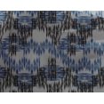 thumbnail image 4 of oneOone Tissu Georgette Viscose Chevron Ikat Imprimés au Mètre 42 Pouces de Large, 4 of 4
