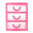 thumbnail image 1 of Plastic Desktop Drawer Organizer, EDHITNR Removable Dividers Small Objects Storage Case, Clear Plastic Jewelry Beads Crafts Storage Box for Home Office Makeup, 1 of 2