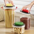 thumbnail image 1 of Fwttom Food Storage Containers with Lids, Airtight Food-grade Kitchen Storage Containers, Thickened Transparent Plastic Food Organizationfor Kitchen Cereal & Dry Goods, 1 of 7
