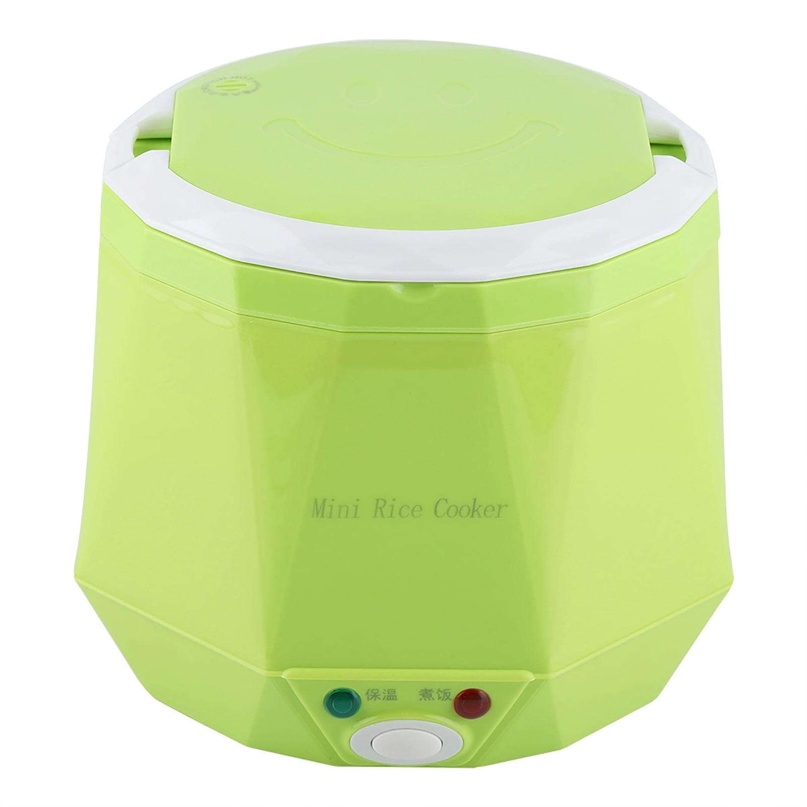 Cuiseur Vapeur Alimentaire Portable Cuiseur à Riz Multifonction Cuiseur à Riz Électrique Cuiseur Vapeur Alimentaire 24V 140W 1.6 L Cuiseur à Riz Électrique Portable Multifonction Cuiseur Vapeur pour Camion Vert