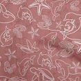 thumbnail image 1 of oneOone Tissu Polyester Spandex Marron pour Robe de Mer Tissu Imprimé au Mètre 56 Pouces de Large, 1 of 4
