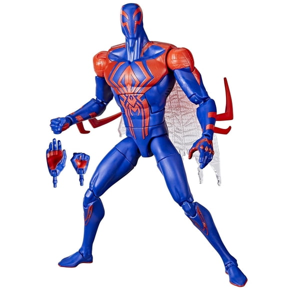 Marvel Legends Series, Spider-Man: Across the Spider-Verse (Partie 1), figurine Spider-Man 2099 de 15 cm, 2 accessoires