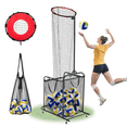 thumbnail image 1 of VEVOR Ensemble d'Entraînement de Volleyball pour Dresseur Filet Angle et Hauteur Réglables, 1 of 9