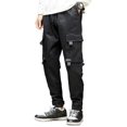 thumbnail image 1 of Pantalon Homme Design Pantalon Homme Couleur Unie Pantalon Décontracté à Cordon de Serrage Pantalon de Randonnée Pantalon de Travail Pantalon de Vêtements d'Extérieur pour Homme Mode, 1 of 6