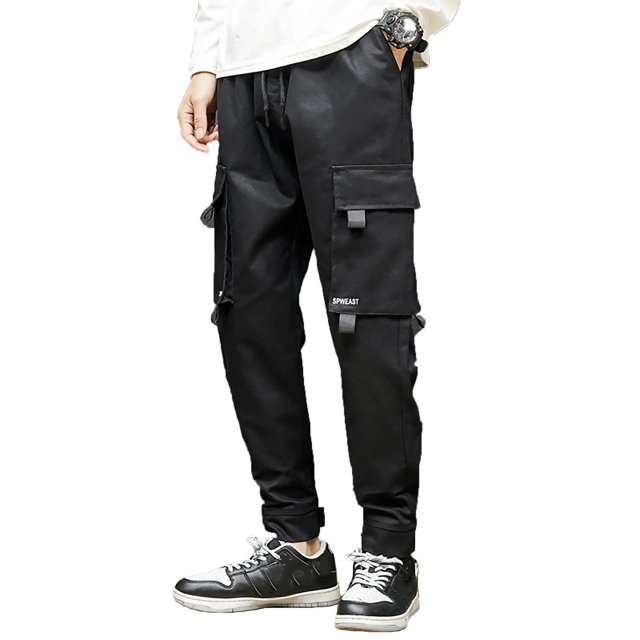 Pantalon Homme Design Pantalon Homme Couleur Unie Pantalon Décontracté à Cordon de Serrage Pantalon de Randonnée Pantalon de Travail Pantalon de Vêtements d'Extérieur pour Homme Mode