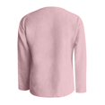 thumbnail image 5 of Casual Solid Long Sleeve V Neck T Shirt, 5 of 5