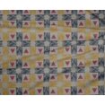 thumbnail image 4 of oneOone Polyester Lycra Fabric Check & Triangle Ikat Print Fabric By Yard 56 Inch Wide, 4 of 4