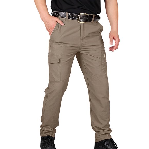 Men's Casual Pants - Summer QuickDrying Sports Outdoor Mountaineering Work Pants for Versatile Outdoor Activities