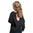 thumbnail image 1 of Plebaso T-shirts d'Entraînement pour Filles à Manches Longues/courtes, Dos Ouvert, Chandails Courts de Course Athlétiques pour Enfants, 1 of 7