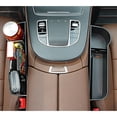 thumbnail image 3 of Labymos 2pcs Car Seat Gap Filler Organizer Storage Box Between Front seat Auto Premium PU, 3 of 4