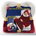 thumbnail image 2 of New Blanket Sweatshirt Lining Plush Comfy Fleece Oversized Hoodie Pocket Red, 2 of 6