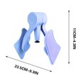 thumbnail image 3 of Thigh Master Exerciser | 360 Degree Multi-Function | Adjustable Resistance | Arms Hips Legs Workout | Ergonomic Design | Portable Fitness Tool | Home Gym Office Travel | Durable Plastic, 3 of 6