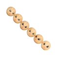 thumbnail image 4 of Perles Visage Smiley, Perles Rondes en Bois pour Artisanat, 4 of 8