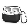 thumbnail image 1 of PANDACO Black Soft Case for AirPods Pro (1st Gen) Charging Case, 1 of 5