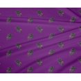 thumbnail image 4 of oneOone Polyester Lycra Fabric Floral Block Printed Craft Fabric BTY 56 Inch Wide, 4 of 4