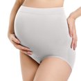 thumbnail image 1 of MeetoTime Culottes de Maternité Taille Haute pour Femmes, Grossesse, Sans Coutures, Douces, Extensibles, Soutien, Hipster, 1 of 5