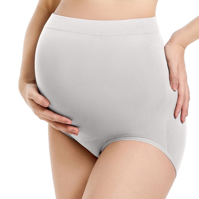 MeetoTime Culottes de Maternité Taille Haute pour Femmes, Grossesse, Sans Coutures, Douces, Extensibles, Soutien, Hipster