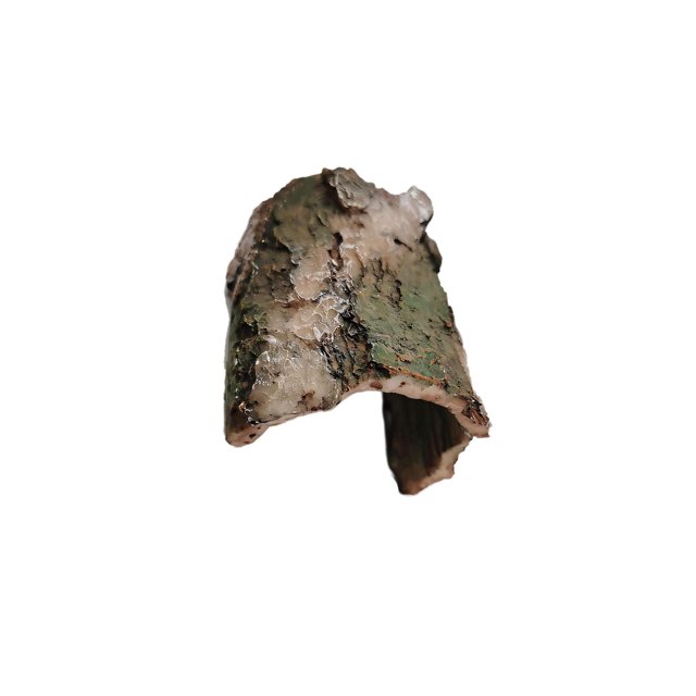 Wweixi Fish Tank Hideout Hollow Tree Trunk Ornament Creating Shelters For Small Lizards Betta Fish Reptile Hideout Green Style B