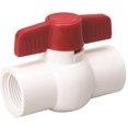 thumbnail image 1 of Mueller 107-134 Valve à Bille Filetée 150-PSI PVC, 3/4 Pouces, 1 of 1