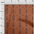 thumbnail image 1 of oneOone Organic Cotton Voile Fabric Arrow & Paisley Ikat Decor Fabric Printed BTY 42 Inch Wide, 1 of 4