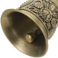 thumbnail image 3 of OULII 1Pack Hand Bell Set Retro Style Metal Call Bell for Waking Family with Loud Sound, 3 of 7