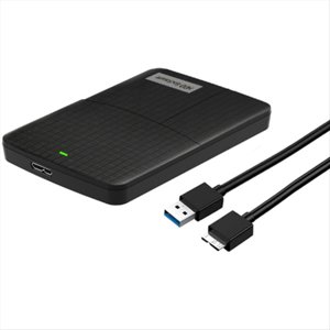 USB 3.0 HDD Pièce jointe 2.5inch SATA Cas de disque dur externe 2.5 1 cm SSD Transmission à grande vitesse 5Gbps