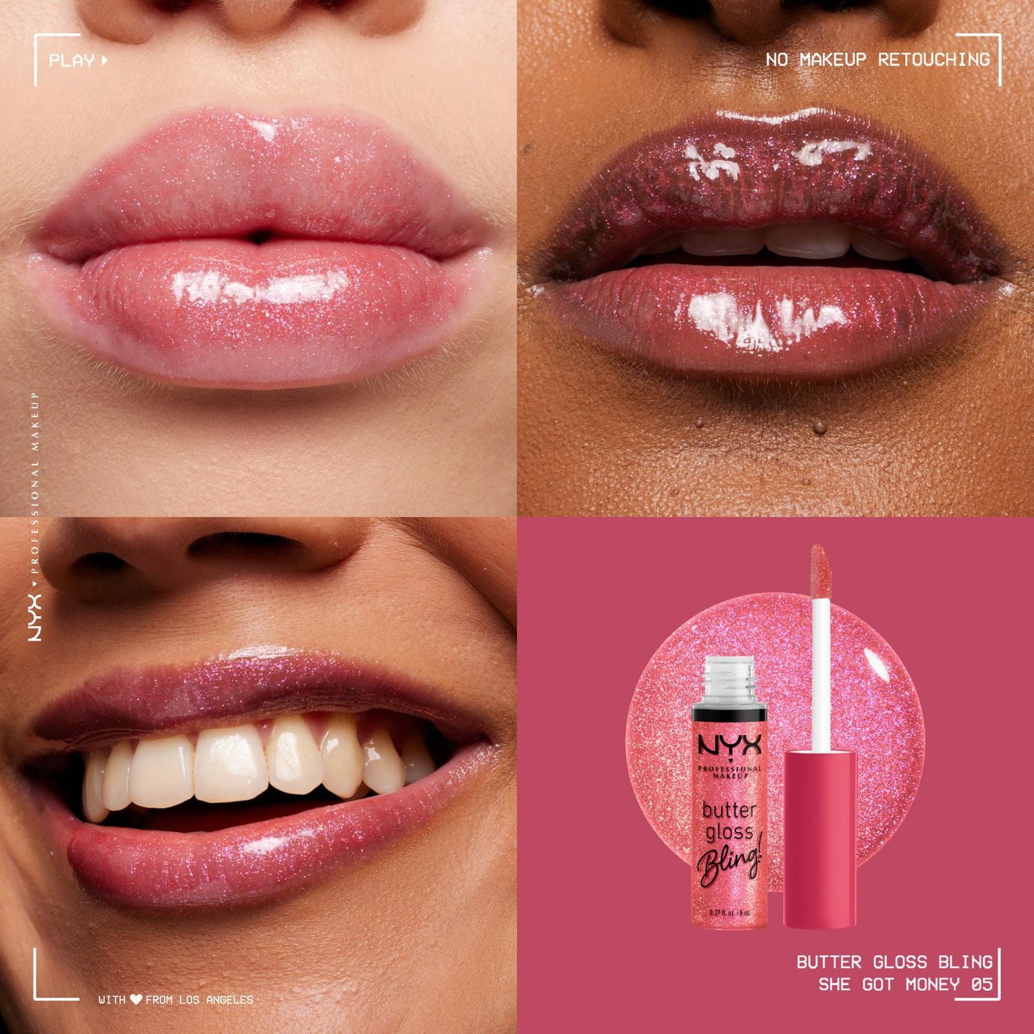 NYX Professional Makeup Brillant à lèvres Butter Gloss – Dripped Out