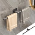thumbnail image 1 of TACILIP Towel Rack Bathroom Towel Bar Wall Towel Storage No Hole Thickened Bar Towel Rack, Birthday Gifts, 1 of 6