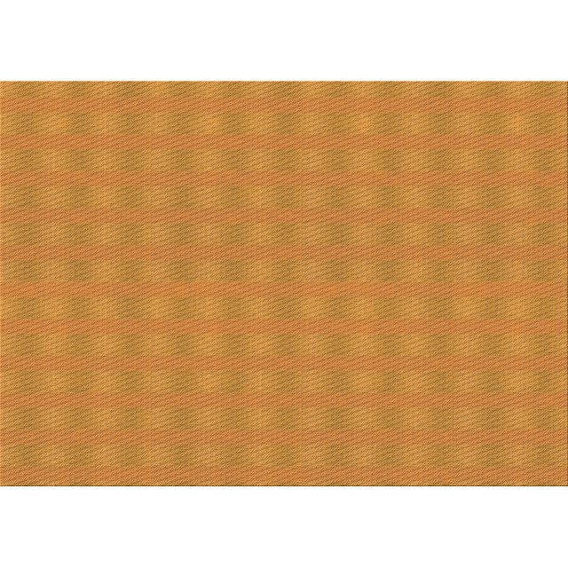 Ahgly Company Tapis Rectangulaire Orange Lavable en Machine, 7 Pieds x 9 Pieds