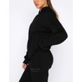 thumbnail image 2 of ORUYROP Sweat-Shirt à Capuche Décontracté à Manches Longues et Léger Solide avec Poche, 2 of 3