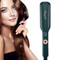 thumbnail image 1 of CkeyiN Wide Plate Hair Straightener, Digital LCD Display, Lock temperature Straightener,12-Speed Temperature Control Wide Board 44mm Straight Hair Board + Hair Clips, 1 of 8